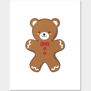 Ginger-BEAR Cookie Posters and Art